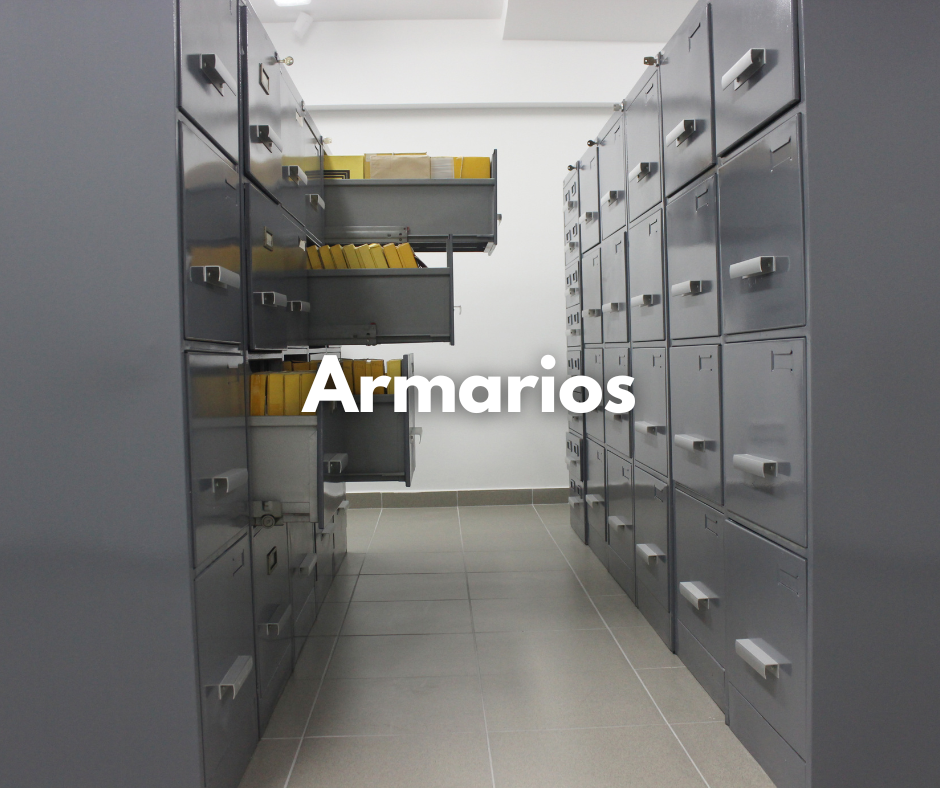 Armarios de oficina, armarios industriales, gabinetes de colección