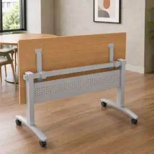 mesa abatible para capacitación